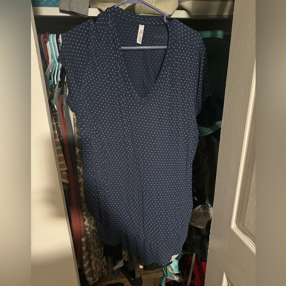 Latched man v-neck boyfriend t